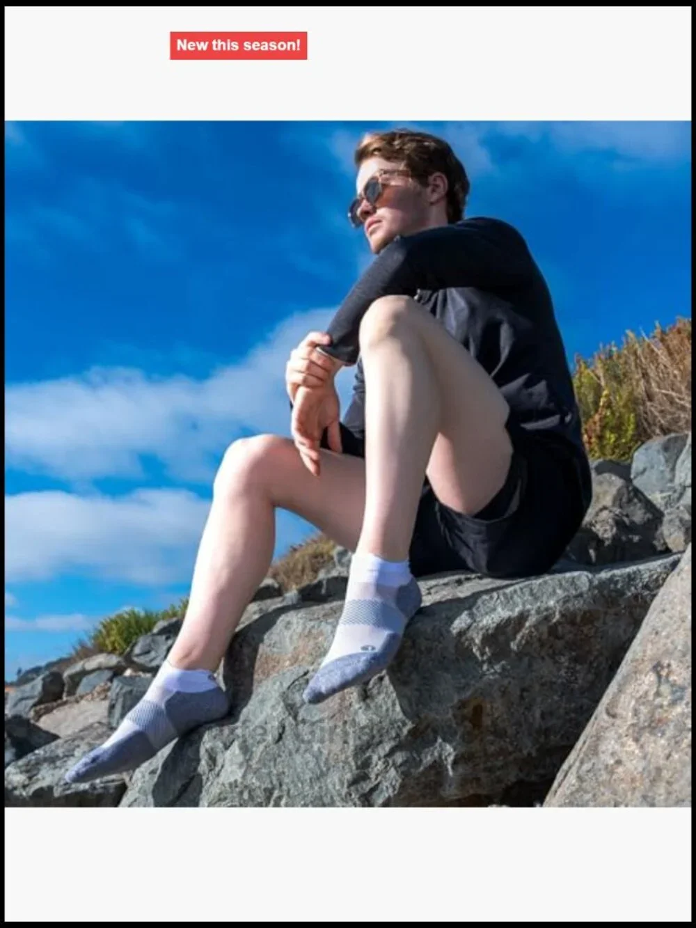 No-Show Socks with Blister Protection & Light Compression